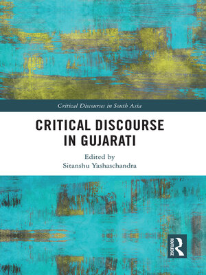 cover image of Critical Discourse in Gujarati
